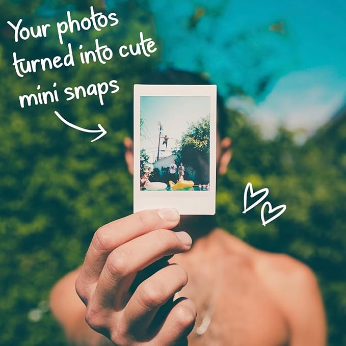 Loyalove Gifting Personalized Mini Photos, Customized Photos Prints on Shiny Thick Paper, Gift for every occasion (89x64MM, Pack of25)