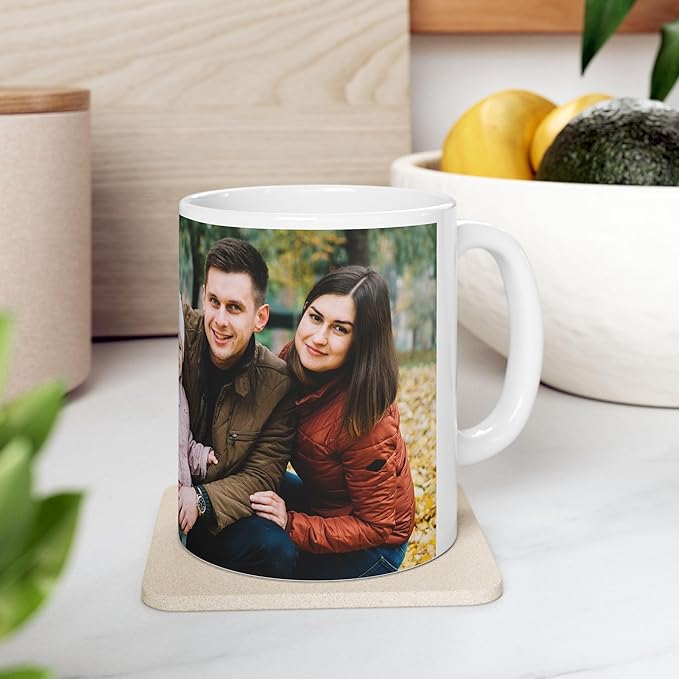 Coffee Mug | Cup for Gift - White Ceramic Mugs Name Gifts for Birthday 350 ml