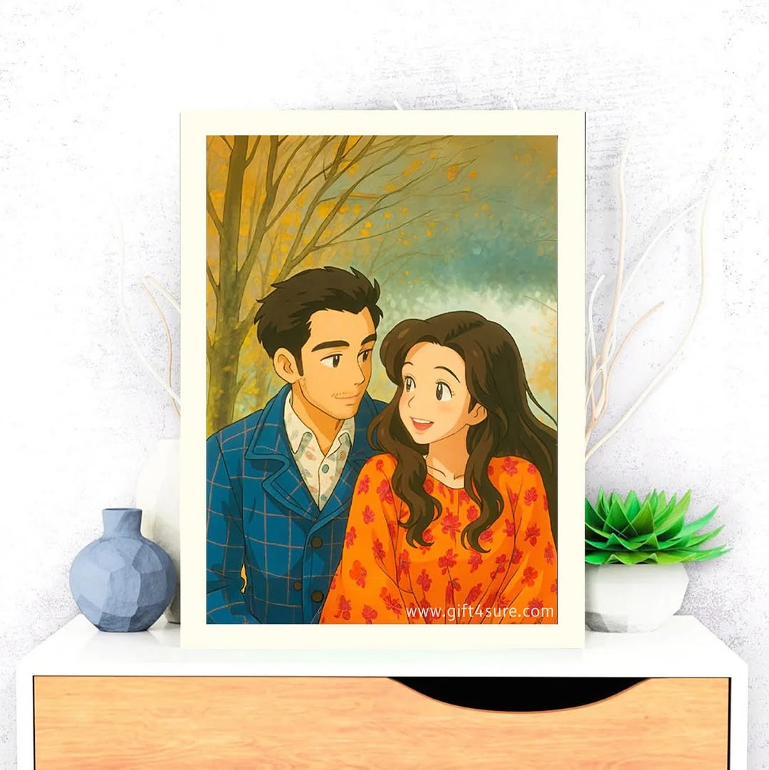 Customized Photo Frame – Ghibli Art