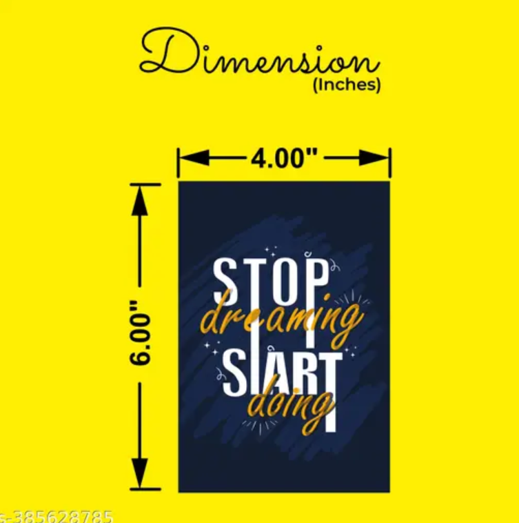 Pack of 72 Pcs Motivational Wall Collage Kit Posters for Wall Decoration, Bedroom, Office, Living room (Size : 4 x 6 Inch)