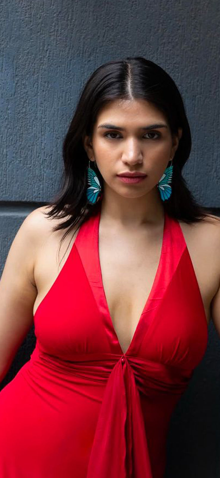 Wooden Butterfly Wing Earrings - sustainable wooden earrings from alderwood, wooden jewelry, butterfly wing earrings, wooden butterfly wings (Copy)