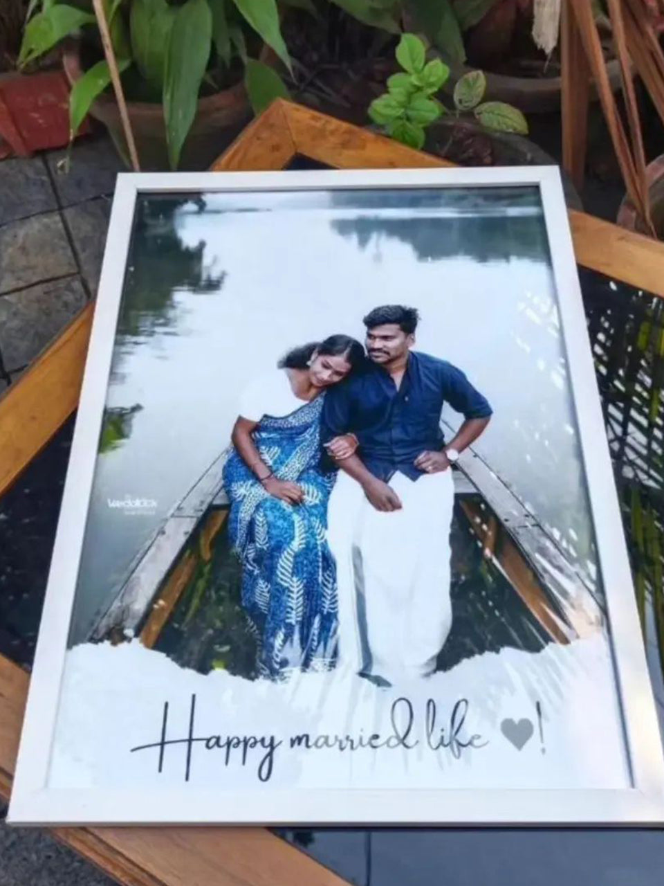 Personalized design Photo Frames Customized with Multiple Pictures for Wall Decor as Birthday, Anniversary Gift