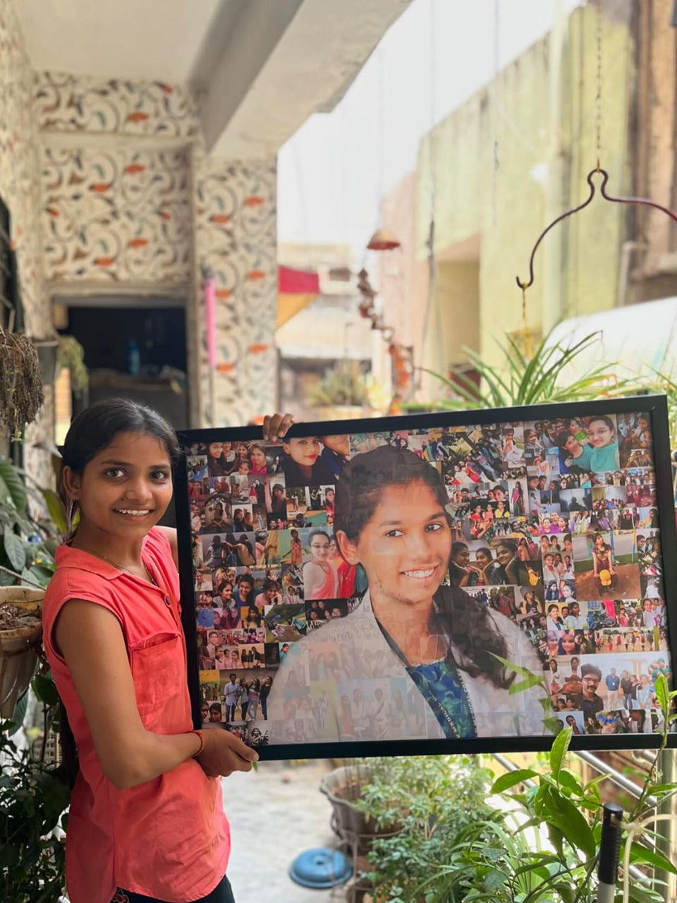 PERSONALIZED MOSAIC PHOTO FRAME START FROM ONLY 550/- RS