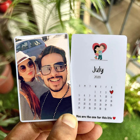 Customized Wallet Card - Your Photo, Illustration Or Bitmoji, Message, Spotify Song Code Backside Best For Special Occasion Gift For Loved One For Thanksgiving
