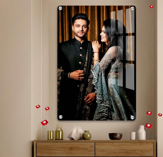 Personalized Acrylic Photo Frame Customized Gift Premium Acrylic Picture, Wall Photo Frame, 3mm