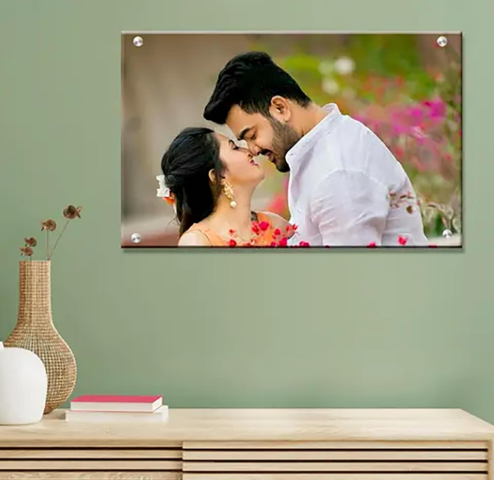 Personalized Acrylic Photo Frame Customized Gift Premium Acrylic Picture, Wall Photo Frame, 3mm