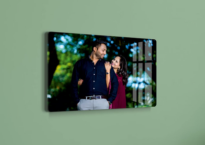 Frameless Acrylic Photo Frame With Photo | Personalized & Customized Gift For Birthday & Anniversary