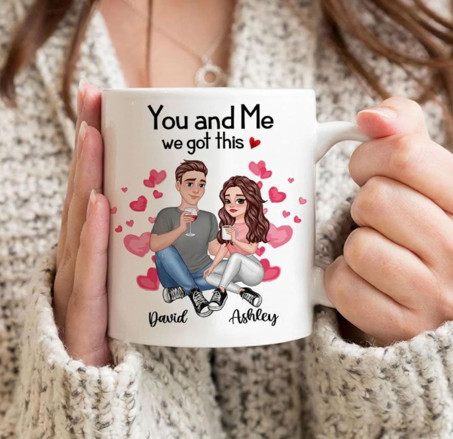 Coffee Mug - Custom Name, Photo & Text | 350 ML | Gift for Birthday, Holi, Anniversary & Office Use | Microwave & Dishwasher Safe.