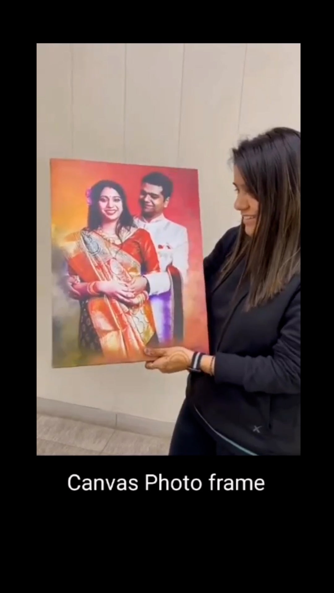 Canvas Photo frame Personalised