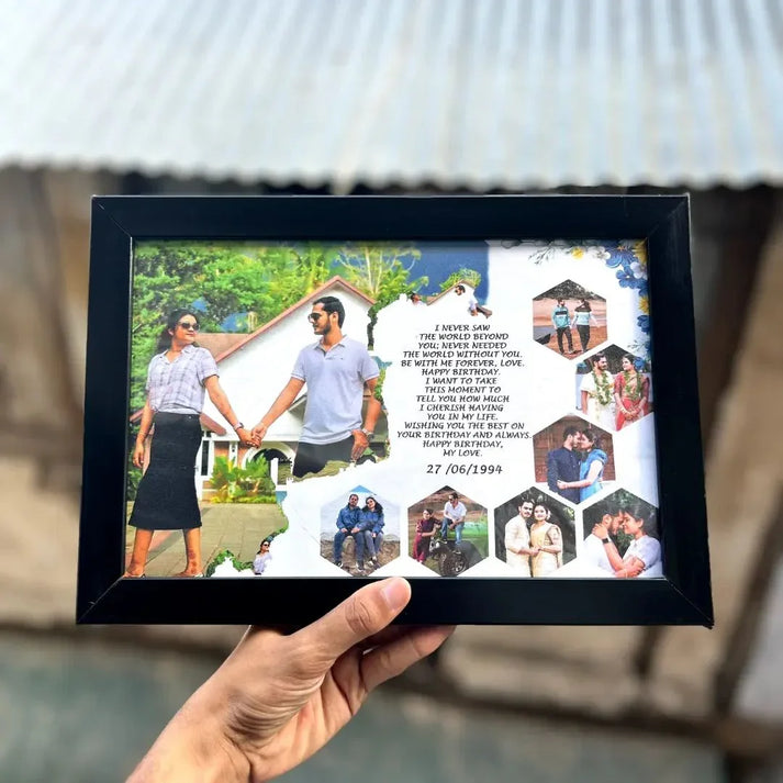 Photo Frame Personalised Gift photo frame – gift indias