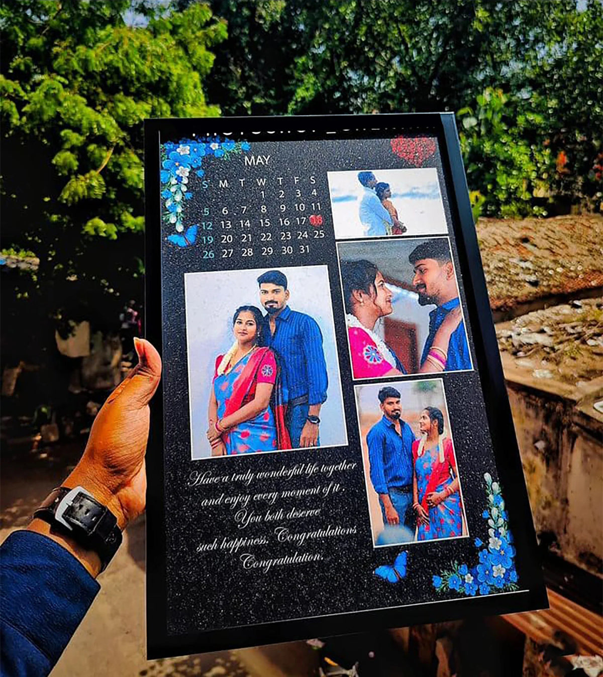 Sample Gift Frame Love Personalised Gift photo frame – gift indias