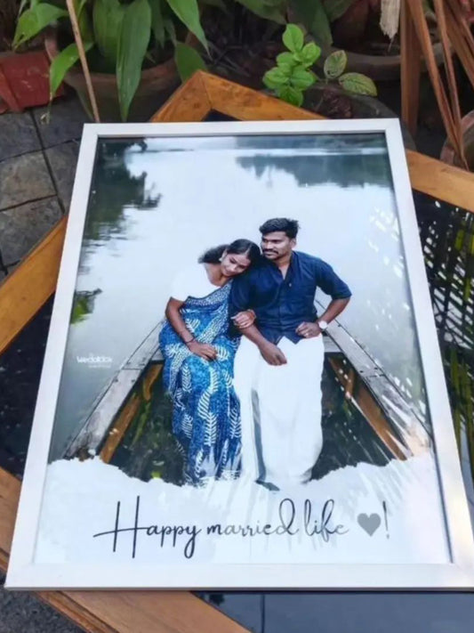 Personalized design Photo Frames Customized with Multiple Pictures for Wall Decor as Birthday, Anniversary Gift
